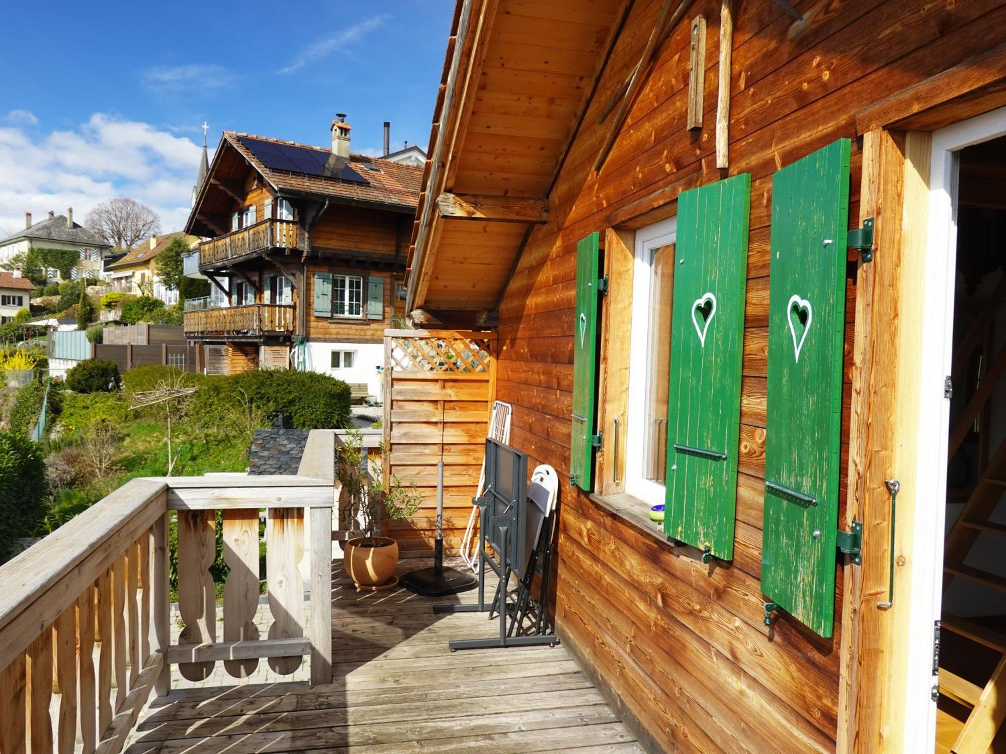 "Les Echalas" Chalet Independant Avec Cuisine En Lavaux Unesco Шебр Экстерьер фото